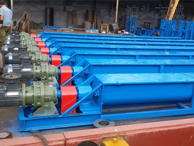 泥漿不落地專(zhuān)用螺旋輸送機(jī) 泥漿不落地專(zhuān)用螺旋輸送機(jī)